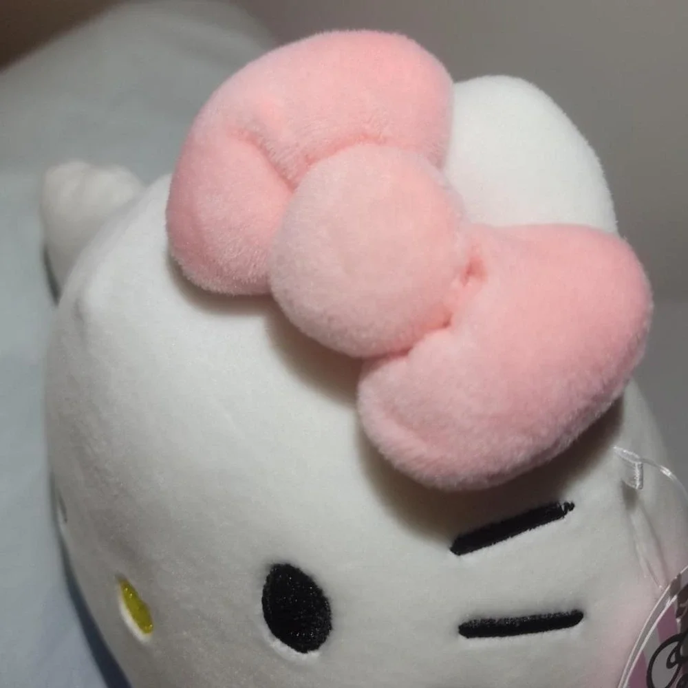 Squishmallow Official Kellytoy Sanrio Squad Squishy Stuffed Hello Kitty 7